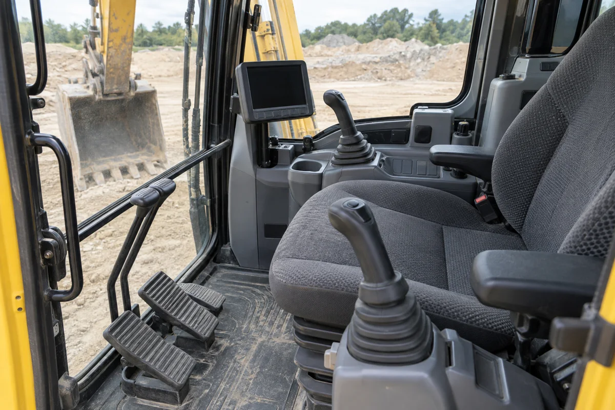 Cab interior reference view